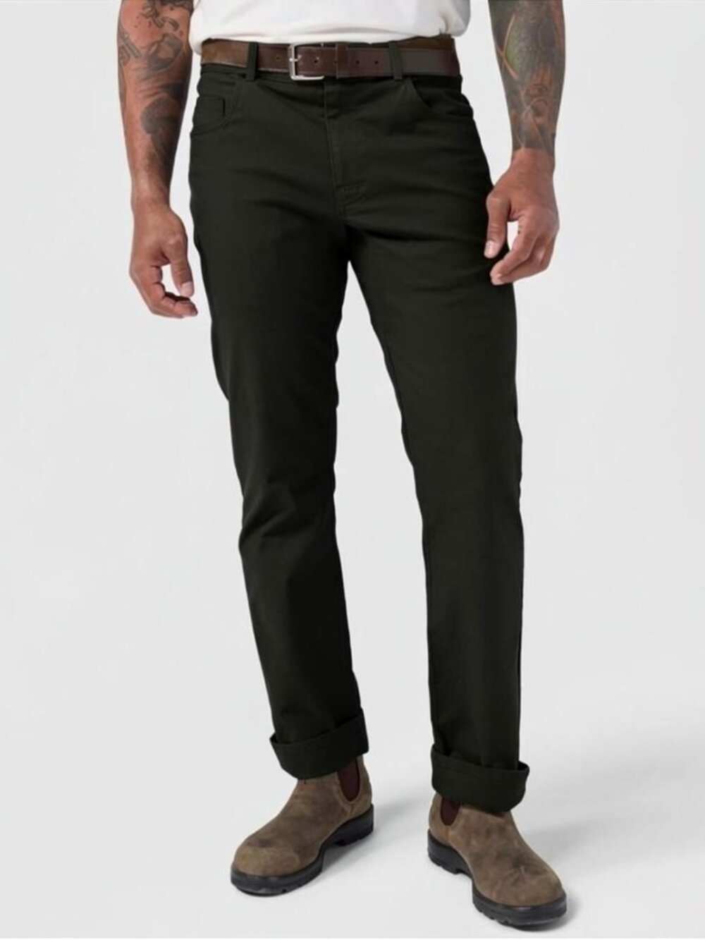 STIO Rivet Canvas Pant Men Organic Cotton Style 200091 Black SZ 34R